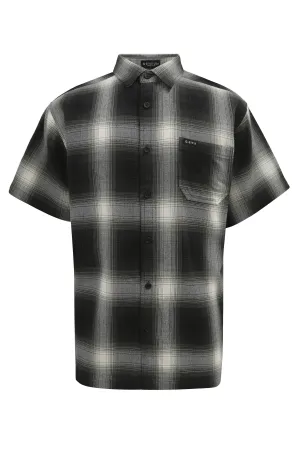 Men's Essential Plaid Short Sleeve Button Up Shirt