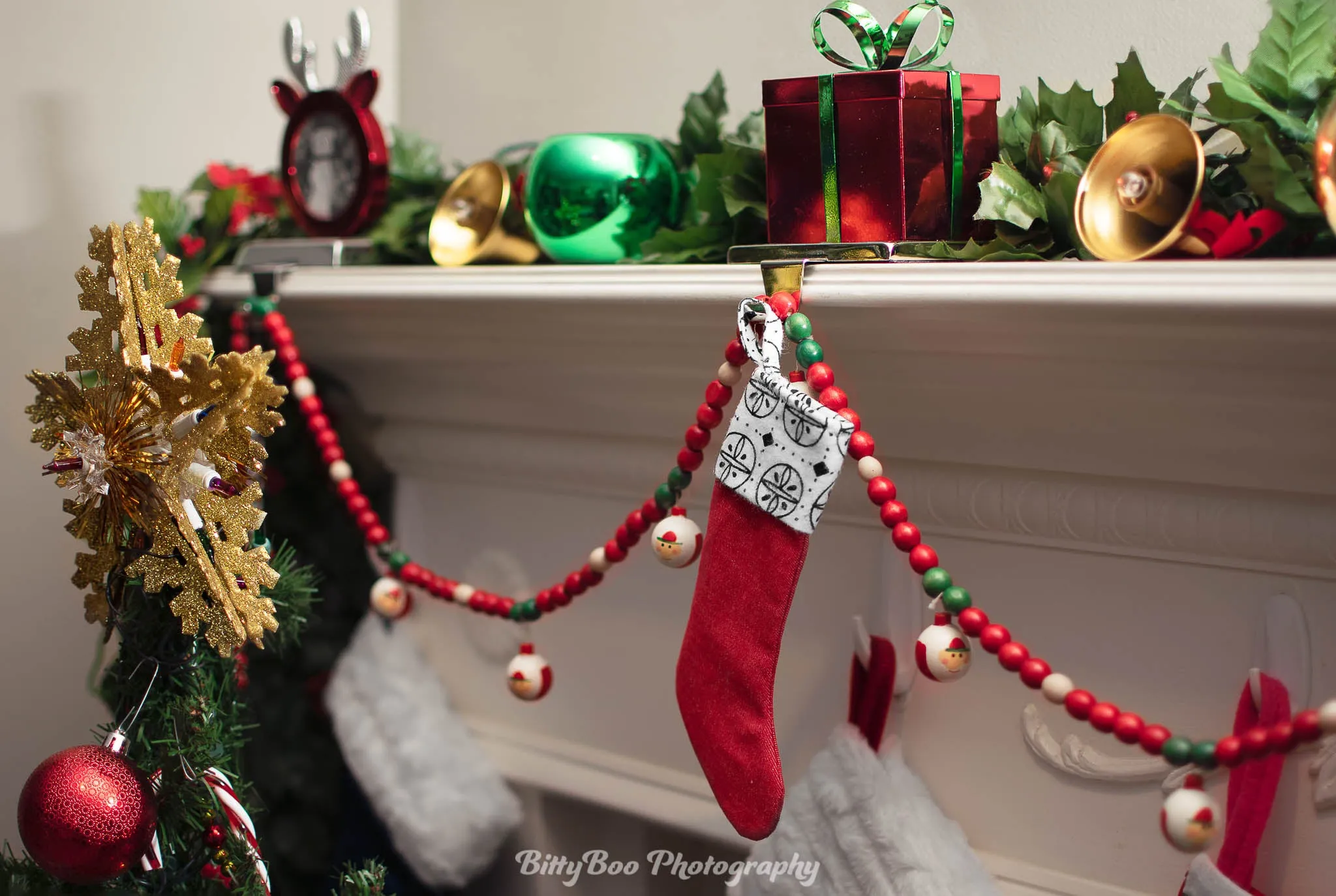 Merry & Bright Stocking Pattern