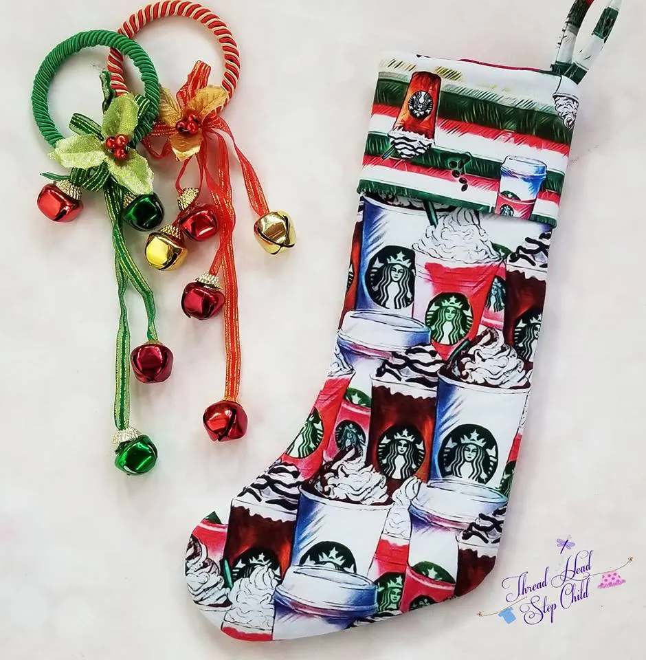 Merry & Bright Stocking Pattern