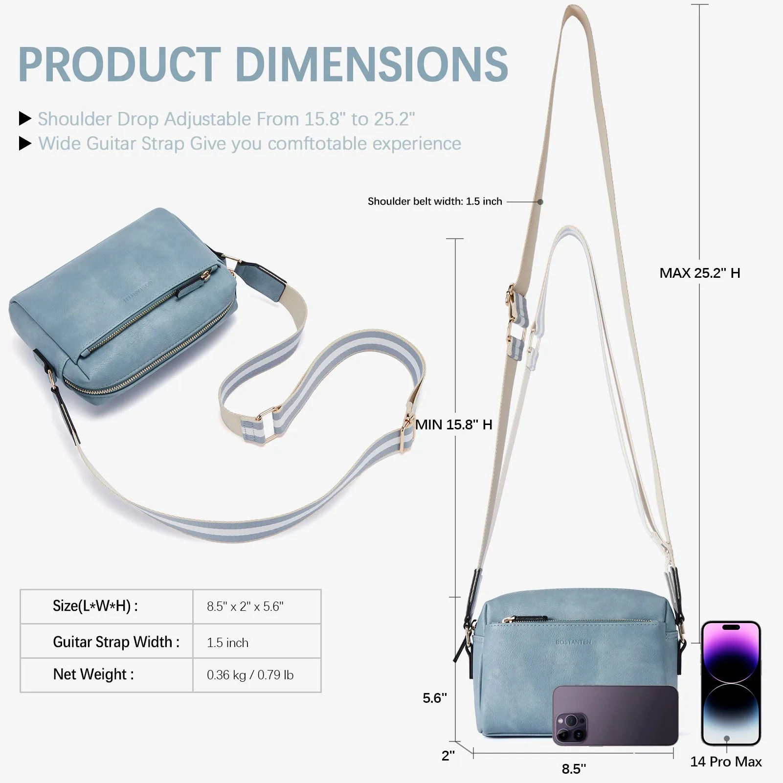 Nola Keep Your Essentials Organized with a Triple Zip Cell Phone Leather Handbag