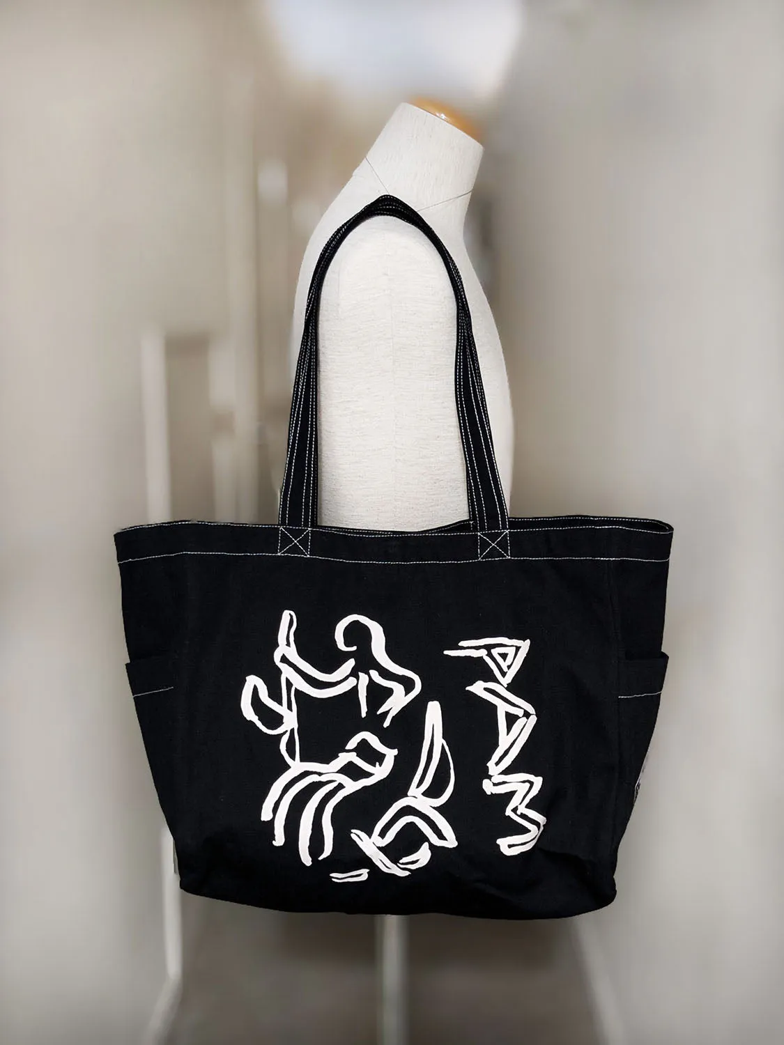 P.A.M OIL STICK (SUSUMU MUKAI) TOTE BAG