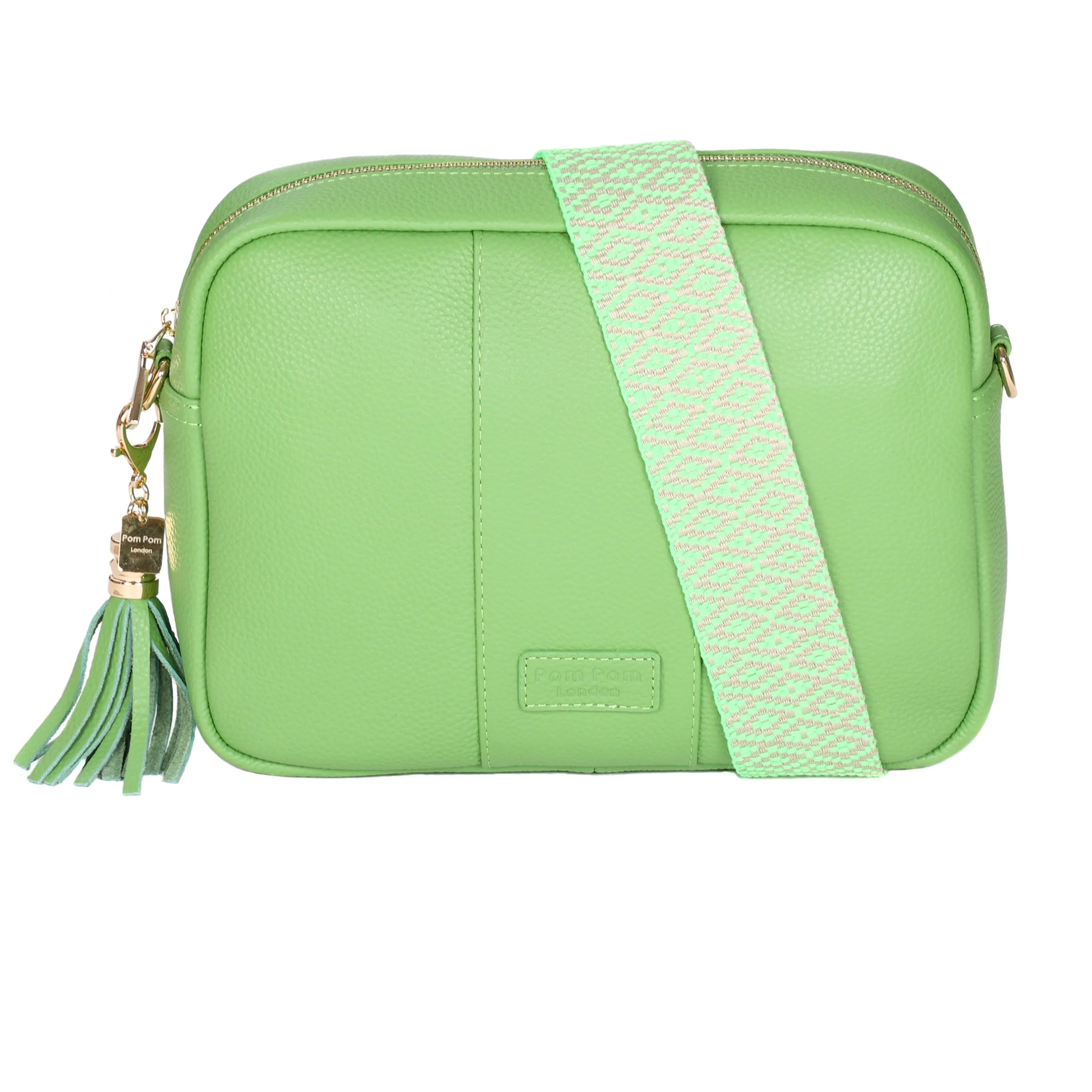 Pom Pom London City Plus Bag Kelly Green