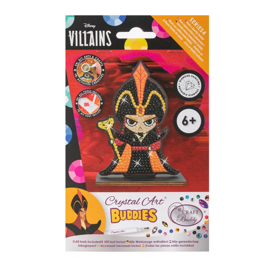 "Jafar" Crystal Art Buddies Disney Villains Series 4