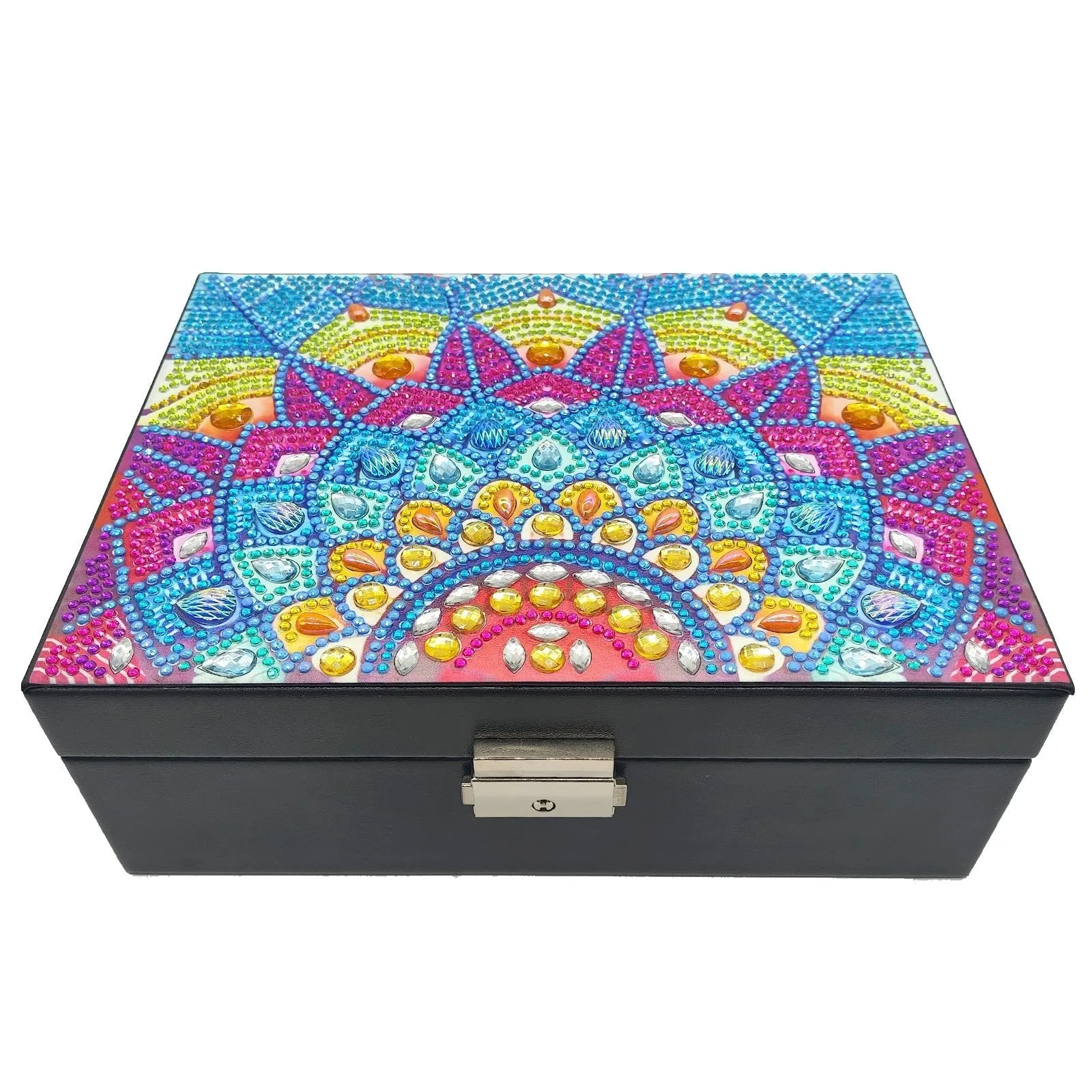 "Mandala" Crystal Art Jewellery Box