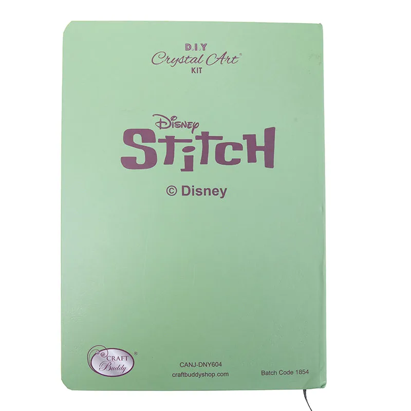 "Stitch" Disney Crystal Art Notebook