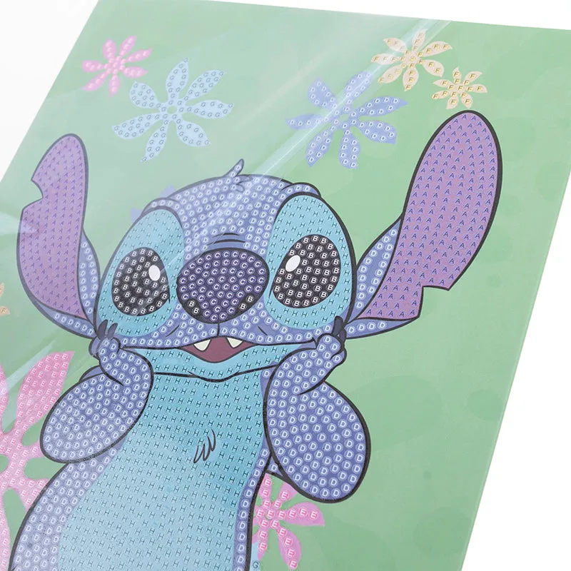 "Stitch" Disney Crystal Art Notebook