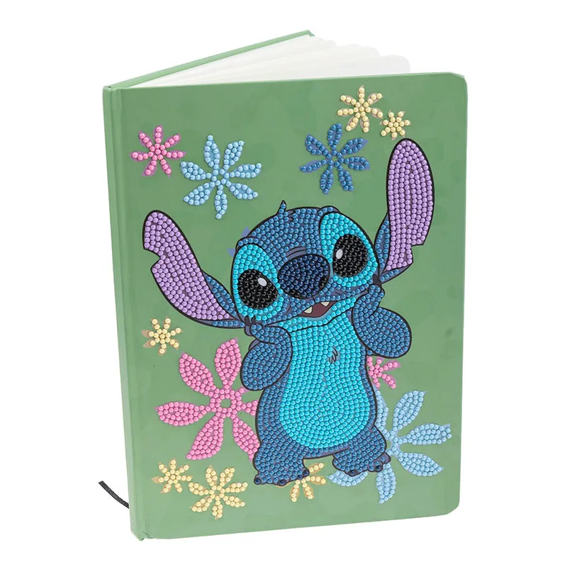 "Stitch" Disney Crystal Art Notebook