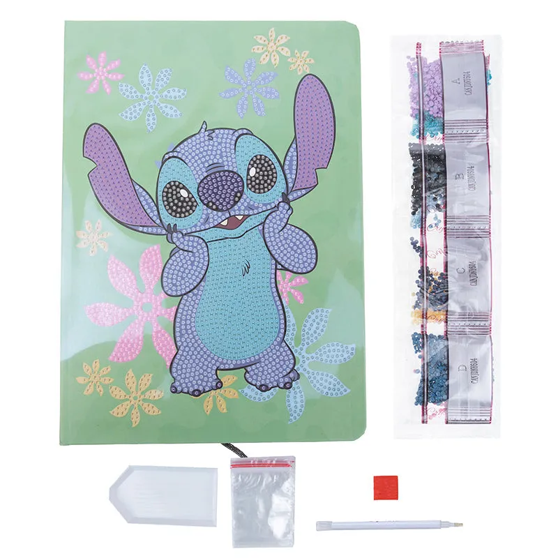 "Stitch" Disney Crystal Art Notebook