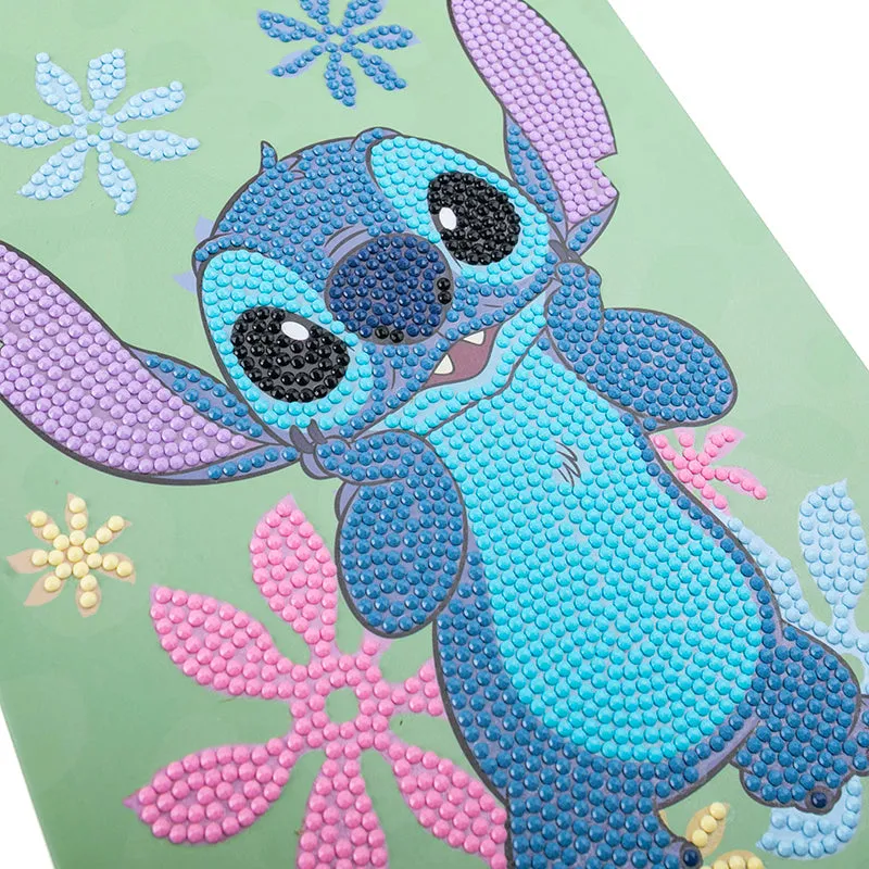 "Stitch" Disney Crystal Art Notebook