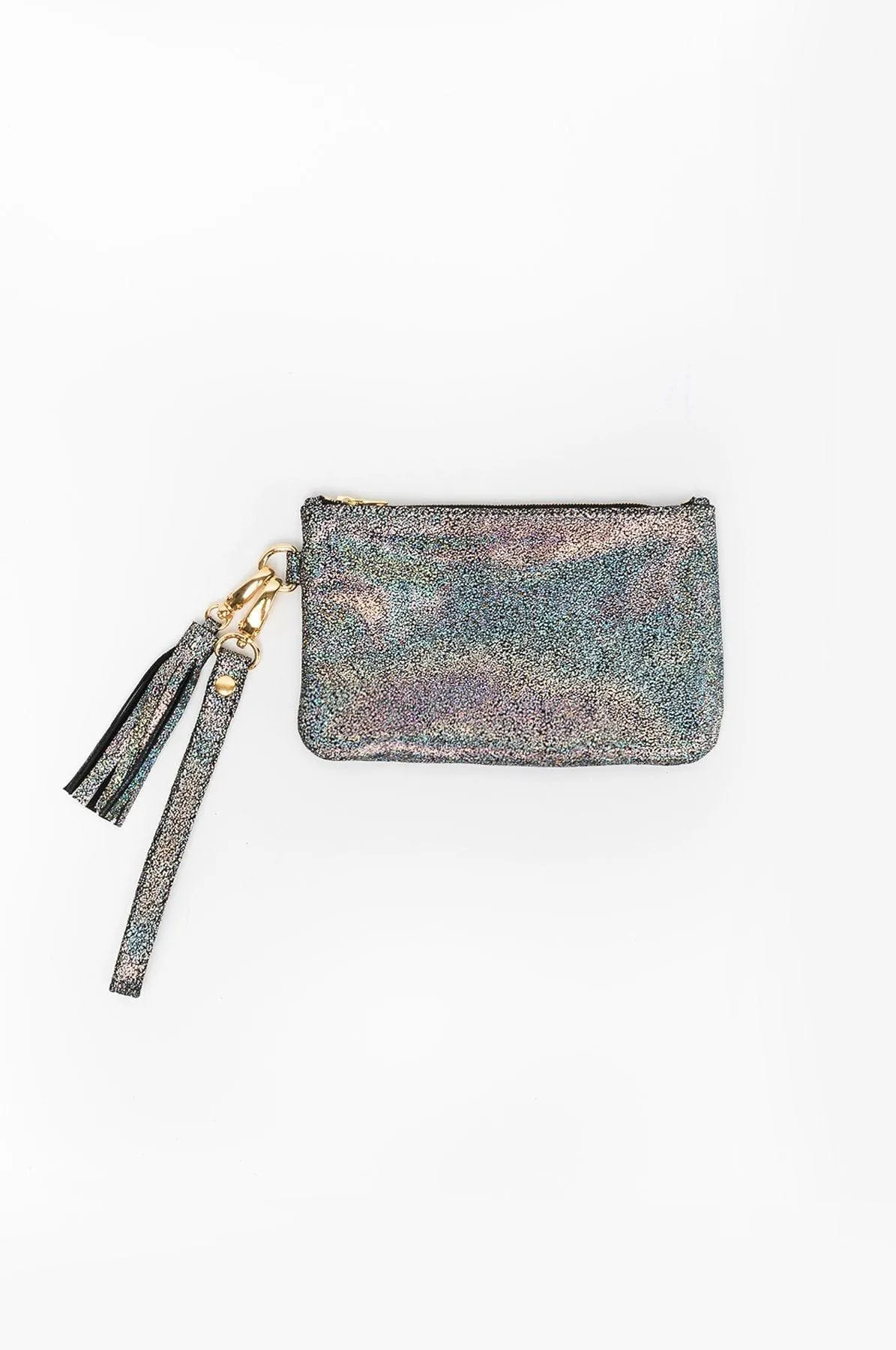 RLH3407 - The Leather Wristlet Zip Pouch