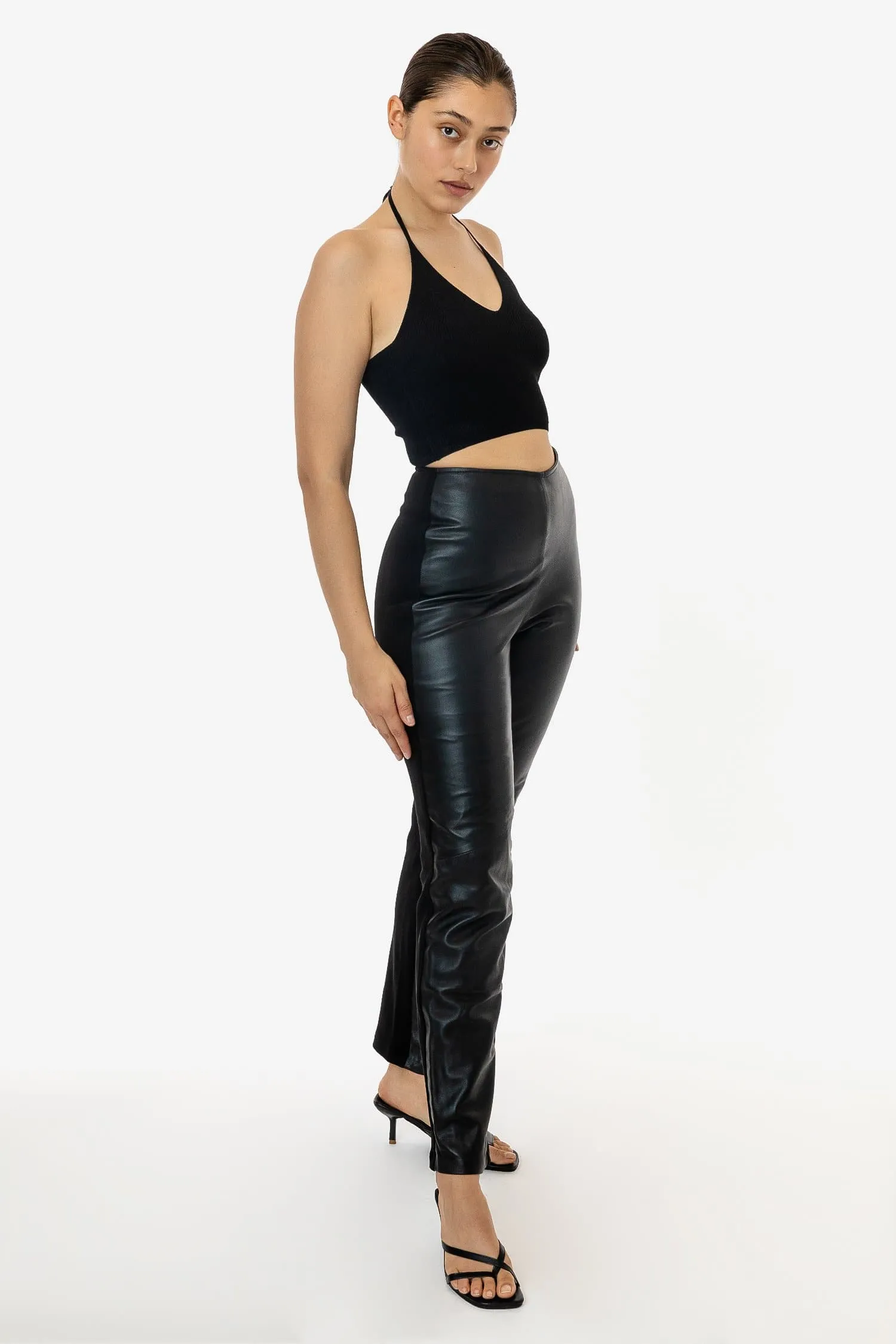 RLH3710 - 2 Tone Leather Ottoman Pant