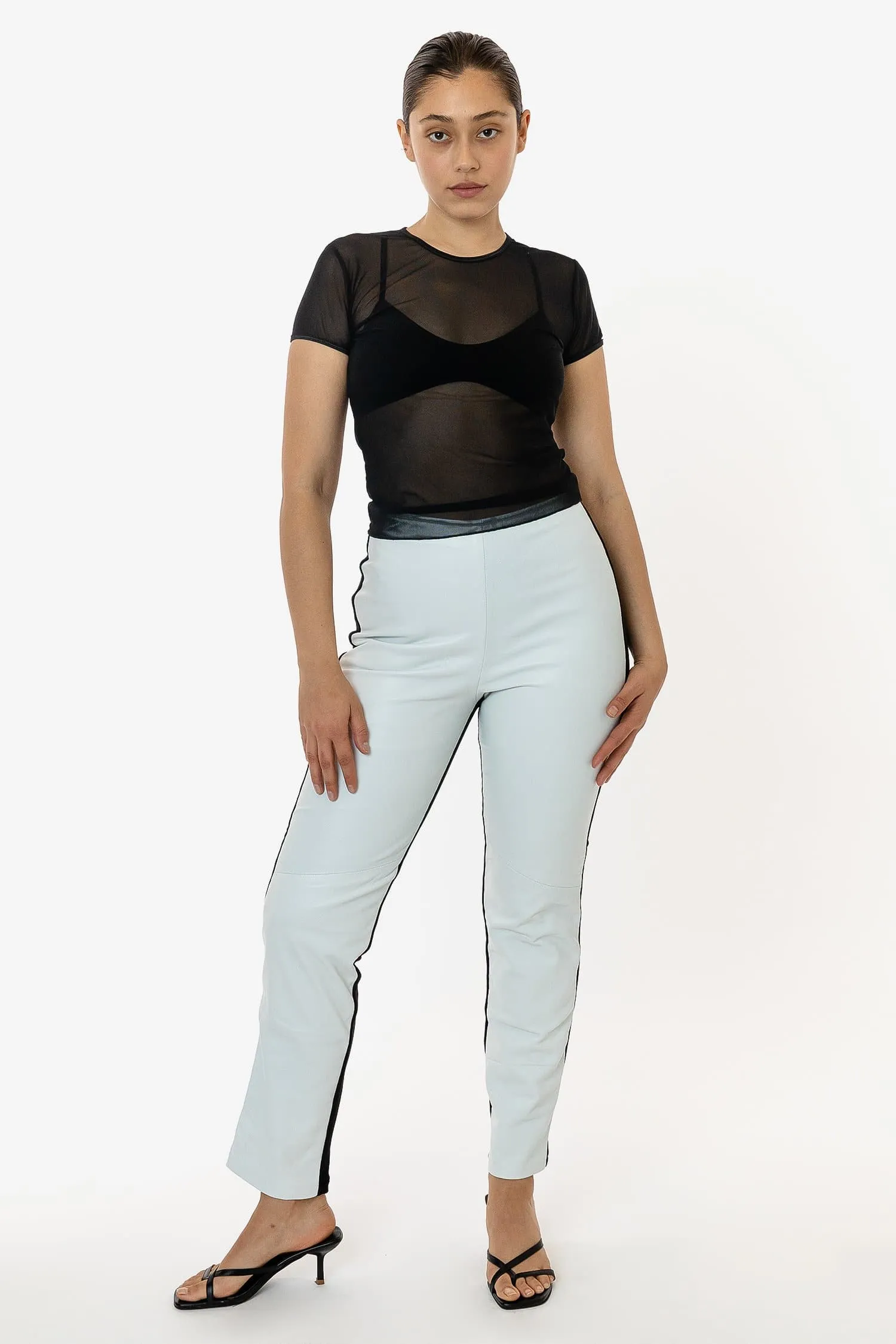 RLH3710 - 2 Tone Leather Ottoman Pant