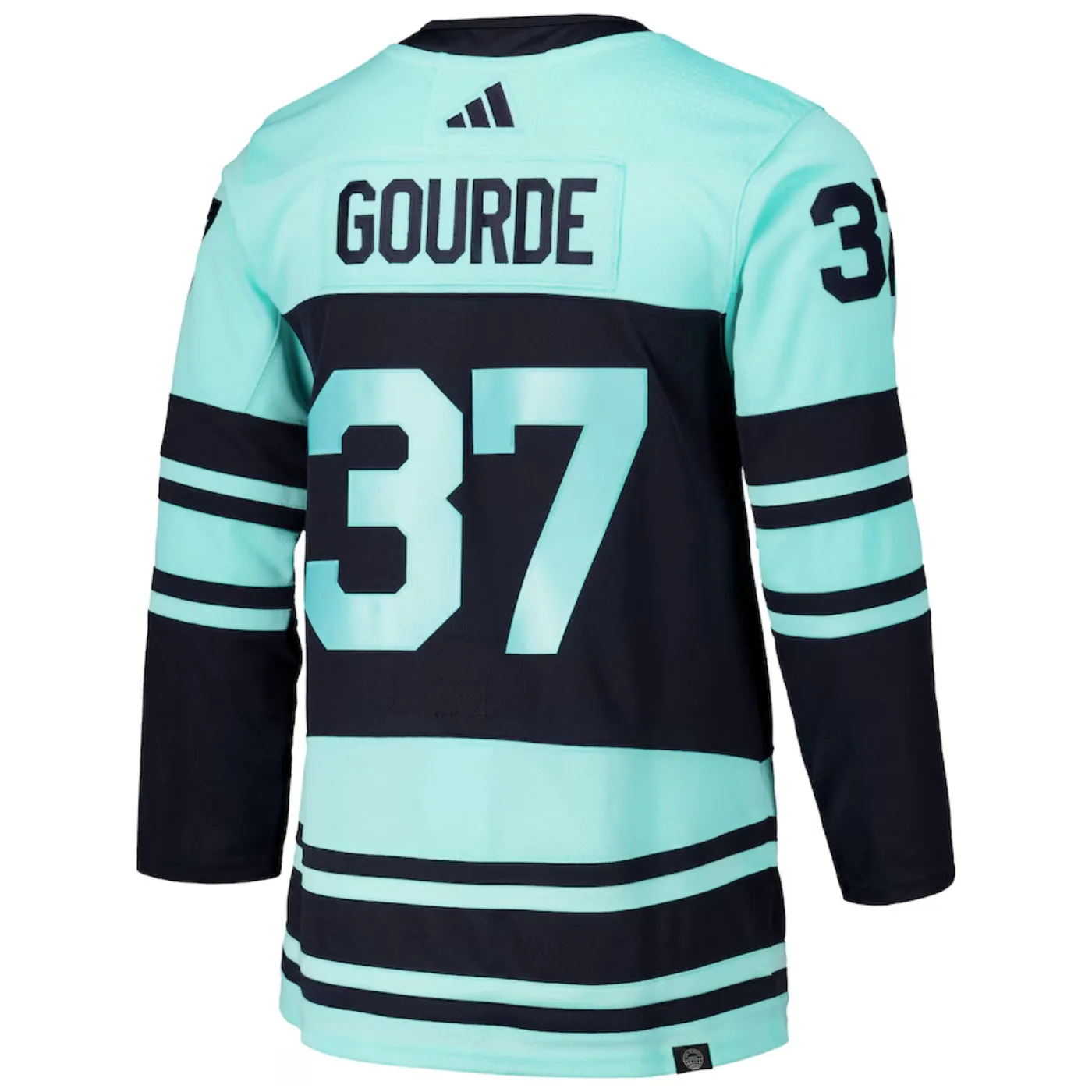 Seattle Kraken Reverse Retro Yanni Gourde #37 Jersey