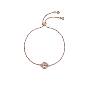 Soleta Solitaire Sparkle Crystal Rose Gold