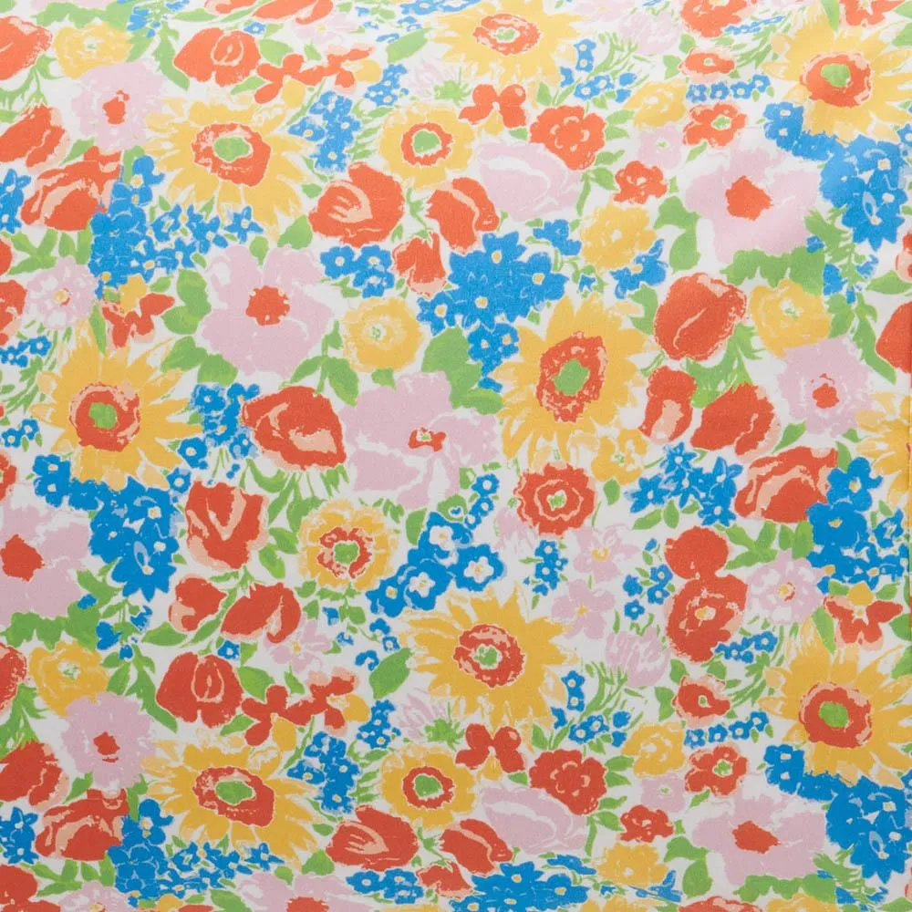 Spring Pollen Cotton Flat Sheet