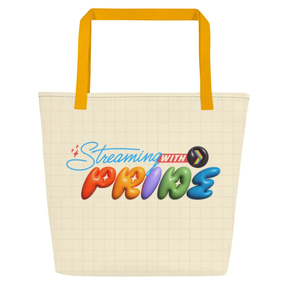 Streaming with Pride Tote